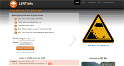 Desktop Screenshot of lert.info