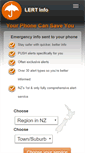 Mobile Screenshot of lert.info