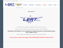 Tablet Screenshot of lert.com